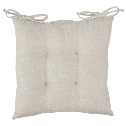 Galette de chaise Clem lin 38x38cm - Atmosphera