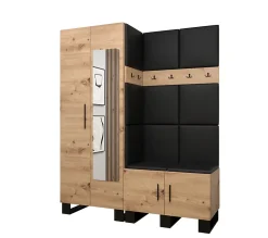 Garde-robe Artin 14 porte battante 196/158/45,6 2 Portes (artisan)