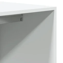 Garde-robe blanc 80x50x200 cm bois d'ingénierie vidaXL