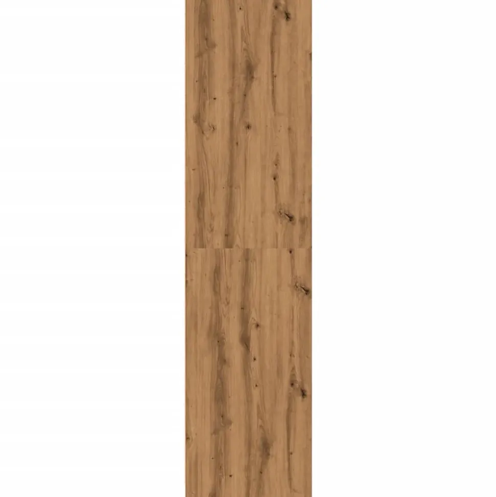Garde-robe chêne artisanal 50x50x200 cm bois d'ingénierie vidaXL