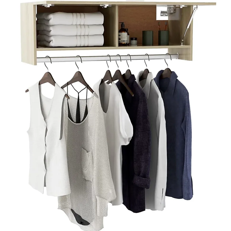 Garde-robe chêne sonoma 100x32,5x35 cm bois d'ingénierie vidaXL