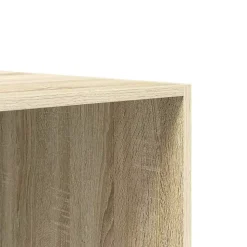 Garde-robe Chêne sonoma 100x50x200 cm Bois d'ingénierie vidaXL