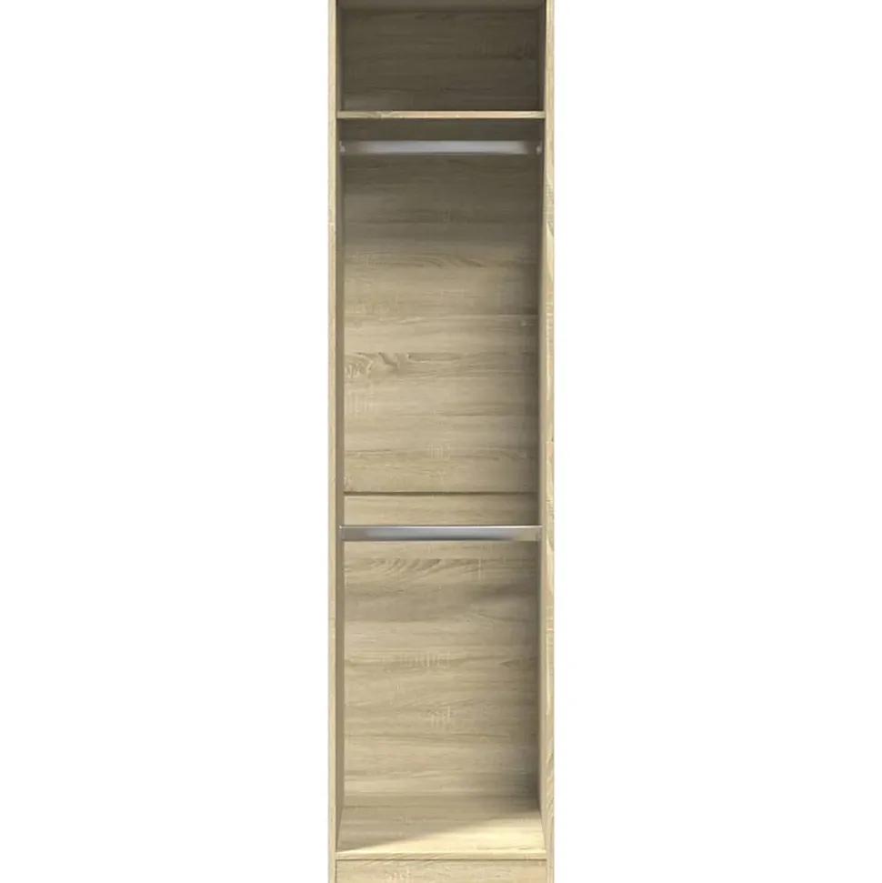 Garde-robe Chêne sonoma 50x50x200 cm Bois d'ingénierie vidaXL