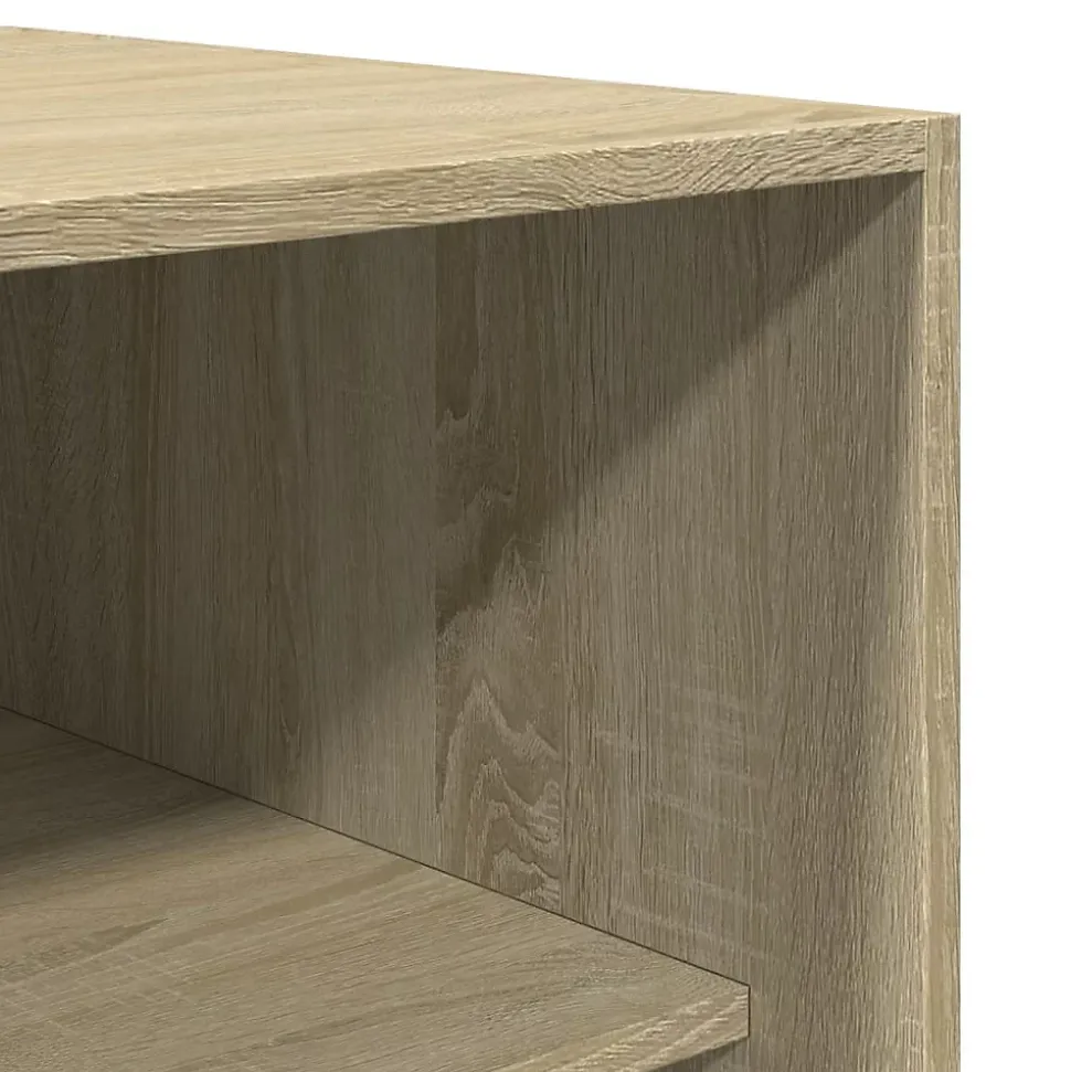 Garde-robe Chêne sonoma 50x50x200 cm Bois d'ingénierie vidaXL
