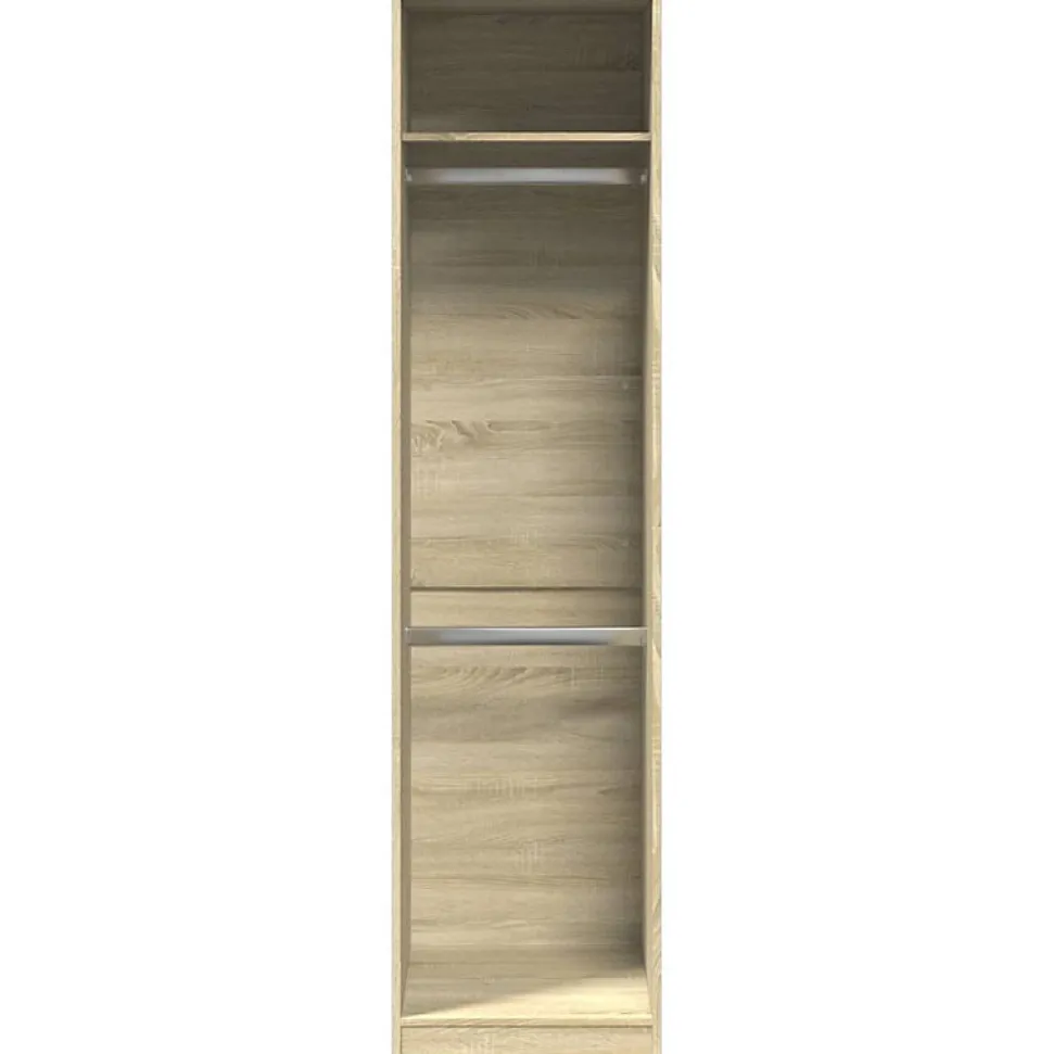 Garde-robe Chêne sonoma 50x50x200 cm Bois d'ingénierie vidaXL