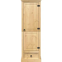 Garde-robe Corona 55x50x170 cm bois de pin massif vidaXL