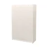 Garde-Robe en Tissu et Bois de Pin - Armoire Penderie Chambre Dressing + 5 Etagères + Barre de Suspension