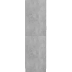 Garde-robe Gris béton 82,5x51,5x180 cm Aggloméré vidaXL