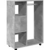 Garde-robe Gris béton 80x40x110 cm vidaXL