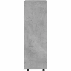 Garde-robe Gris béton 80x40x110 cm vidaXL