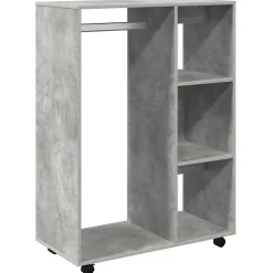 Garde-robe Gris béton 80x40x110 cm vidaXL