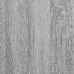 Garde-robe gris sonoma 50x50x200 cm bois d'ingénierie vidaXL