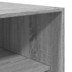 Garde-robe gris sonoma 50x50x200 cm bois d'ingénierie vidaXL