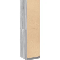 Garde-robe gris sonoma 50x50x200 cm bois d'ingénierie vidaXL