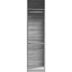 Garde-robe gris sonoma 50x50x200 cm bois d'ingénierie vidaXL