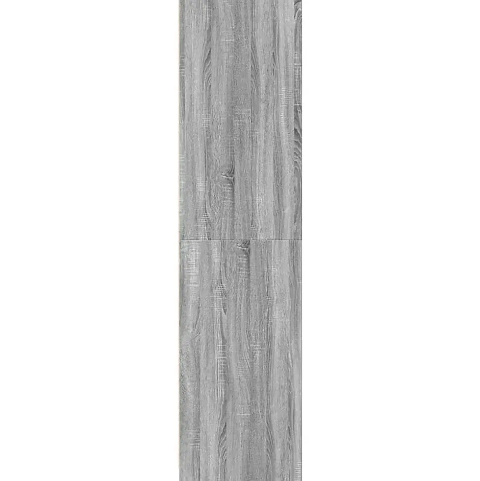 Garde-robe gris sonoma 50x50x200 cm bois d'ingénierie vidaXL