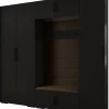 Garde-robe Inova 3 porte battante 236,7/250/47 3 Portes (noir)
