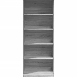 Garde-robe sonoma gris 80x50x200 cm bois d'ingénierie vidaXL