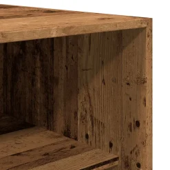 Garde-robe vieux bois 50x50x200 cm bois d'ingénierie vidaXL