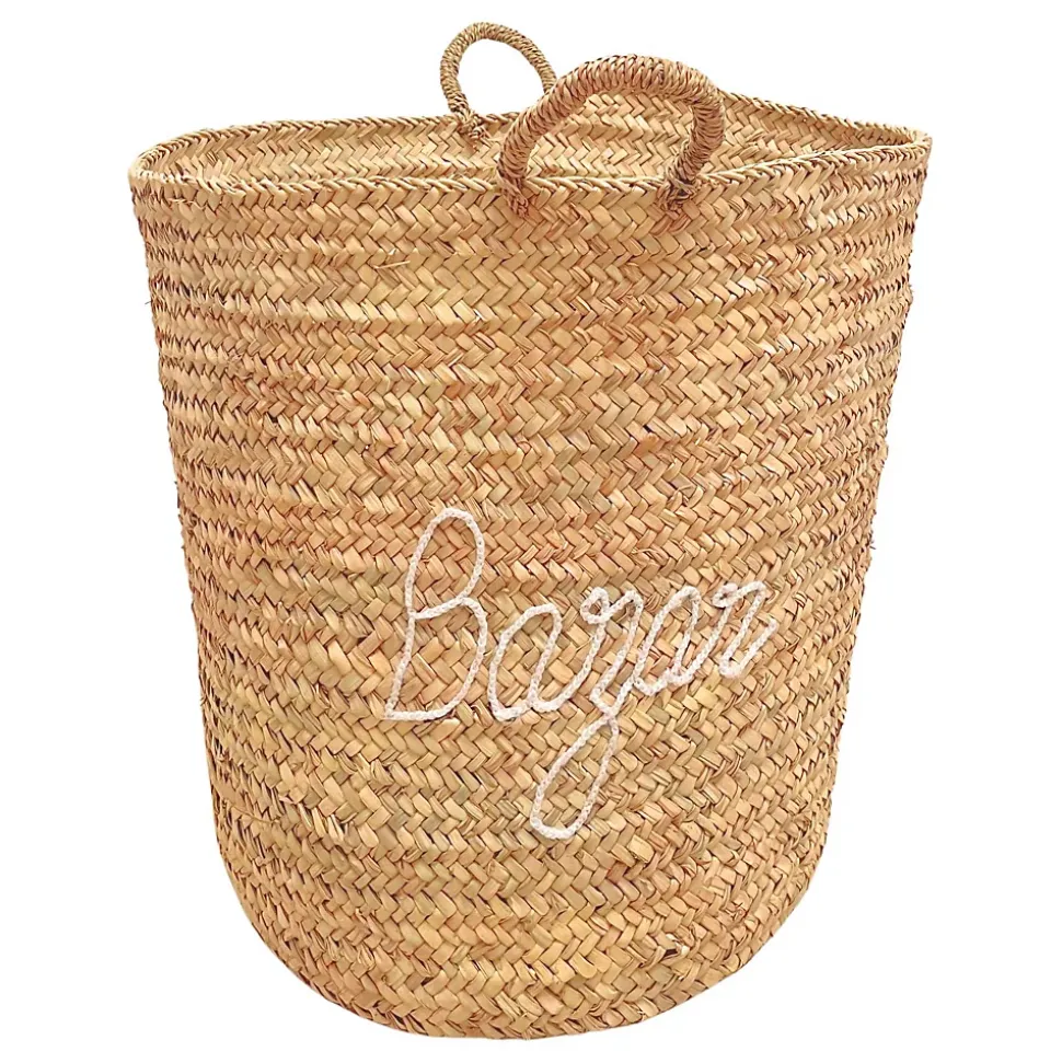 Grand panier BAZAR XL (50x50x55 cm - Blanc)