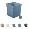 Grand Panier de rangement en Plastique Recyclé XL - Bleu