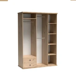 Grande armoire avec miroir - L.150 x H.213 x P.60 cm - KAVI