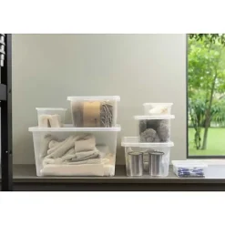 Grande Boîte de rangement empilable 52 litres Basic Box