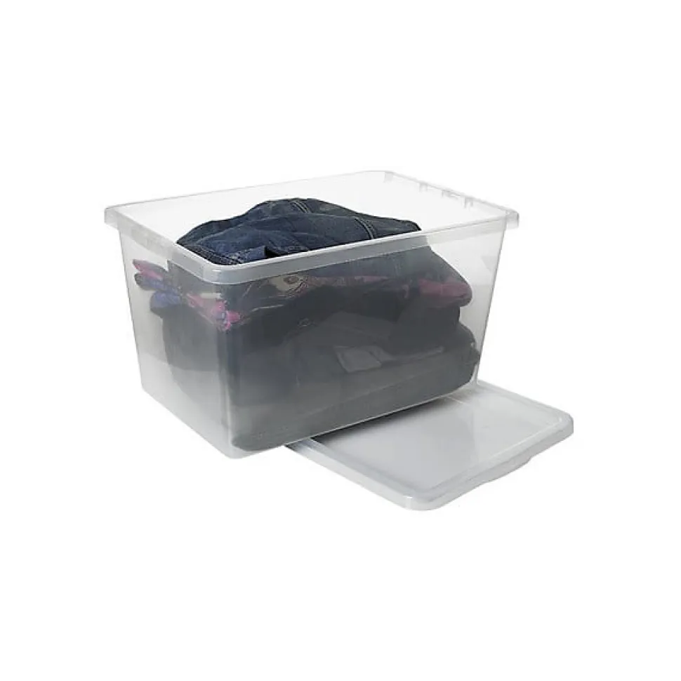 Grande Boîte de rangement empilable 52 litres Basic Box