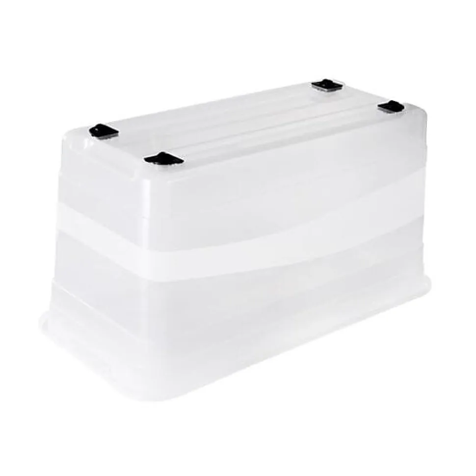 Grande Caisse de rangement avec roulettes 83 litres