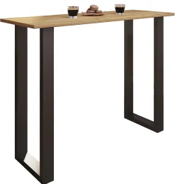 Holz Bartisch Stehtisch Xona 140x50