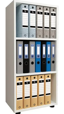 Holz Büro Regal Aktenregal Ulas 3f