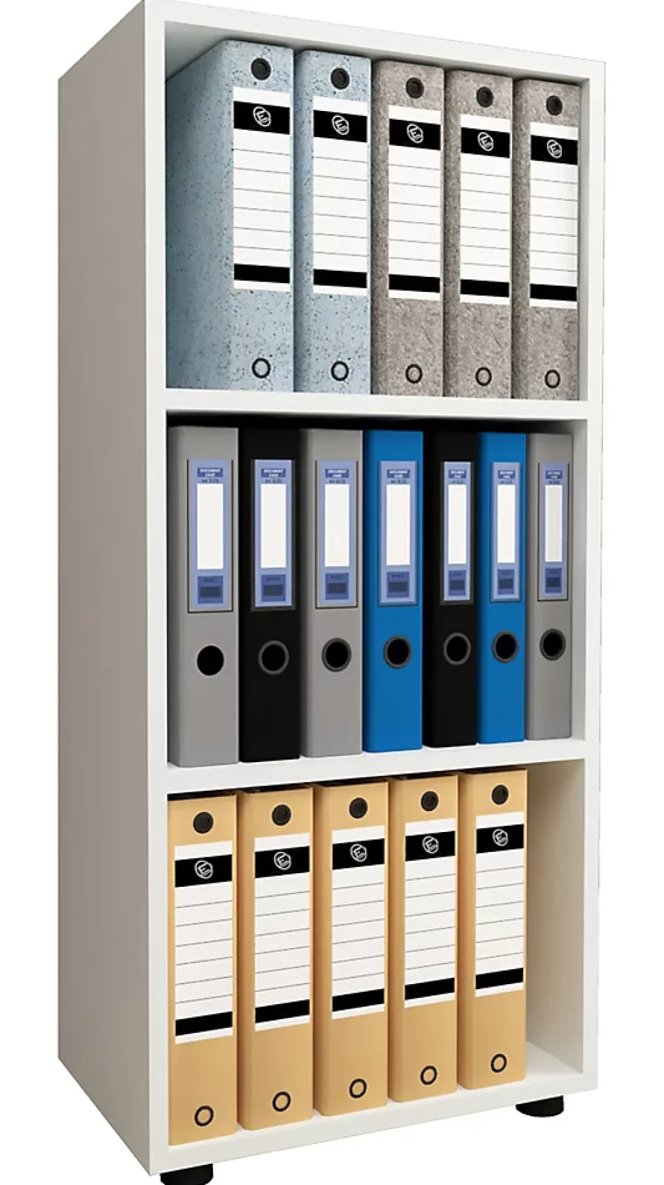 Holz Büro Regal Aktenregal Ulas 3f
