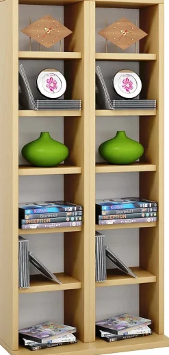 Holz CD DVD Stand Regal Schrank Milano