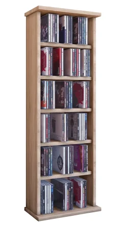 Holz CD DVD Stand Regal Schrank Vostan