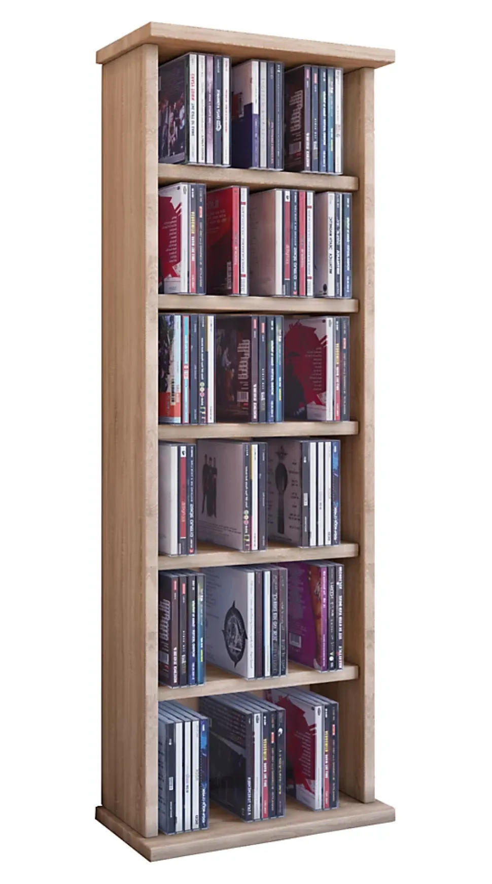 Holz CD DVD Stand Regal Schrank Vostan