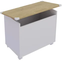 Holz Sitztruhe Sitzbank Truhe Bosula M