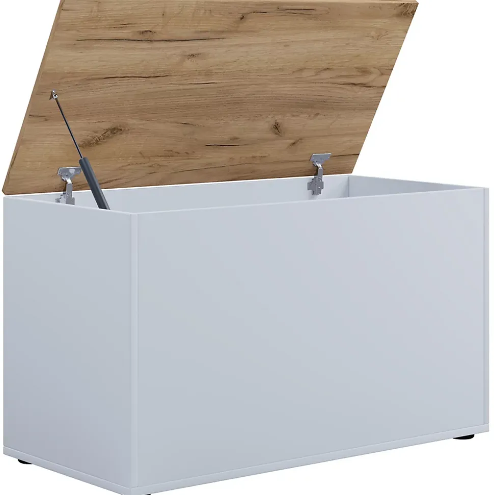 Holz Sitztruhe Sitzbank Truhe Bendola