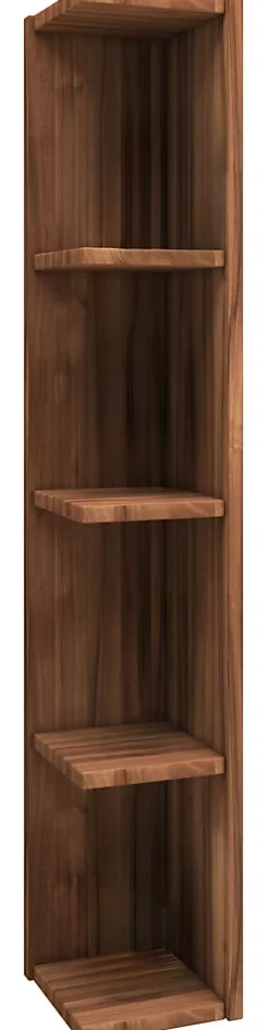 Holz Stand Regal Deko Eckregal Honsa