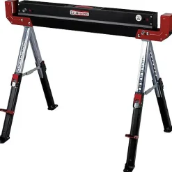 Holzmann AB1085PRO Tréteau pliable à hauteur réglable en aluminium, 1085x632mm, charge 590 kg