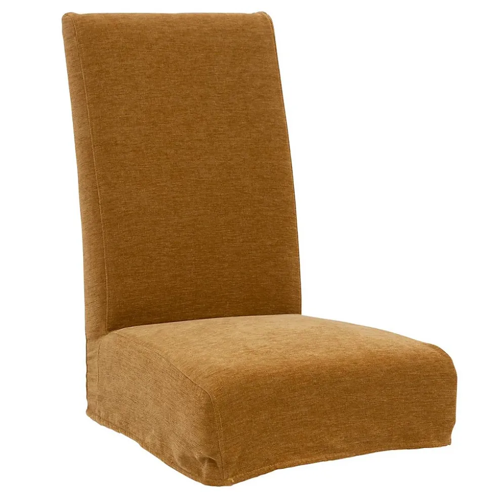 Housse de chaise Jana ocre - Atmosphera