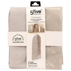 Housse de rangement Groomy pour vêtements 115x58cm - Beige- 5five