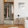 Housse de rangement pour couette Compactor Nancy beige L. 70 x H. 30 x P. 50 cm
