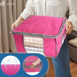 Housse de rangement sous vide grande capacite avec pompe Lot de 9 pcs VOUNOT