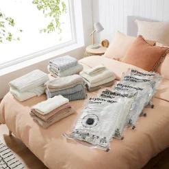 Housse de rangement sous vide taille M Ezy Storage Instaspace vendue par 5 pièces