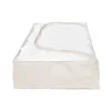 Housse de rangement sous lit Compactor Nancy beige L. 107 x H. 16 x P. 46 cm