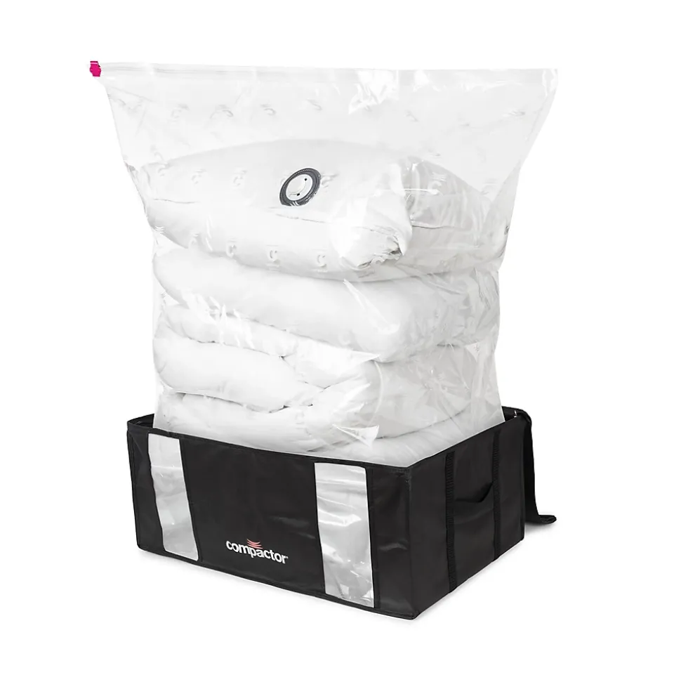 Housse de rangement sous-vide 210L Compactor XXL noir
