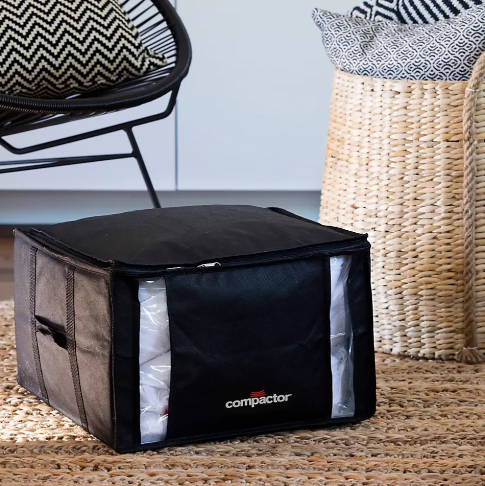 Housse de rangement sous-vide 125L Compactor M noir