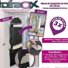 Housse de rangement sur cintre 48x20 cm + 4 sacs aspi
