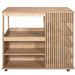 Ilot de cuisine en bois Klaus - Type: Buffet de cuisine
