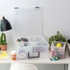 Iris Ohyama, Boîte de Rangement Loisirs plastique, 25L, 4 compartiments, Transparent DCB-4